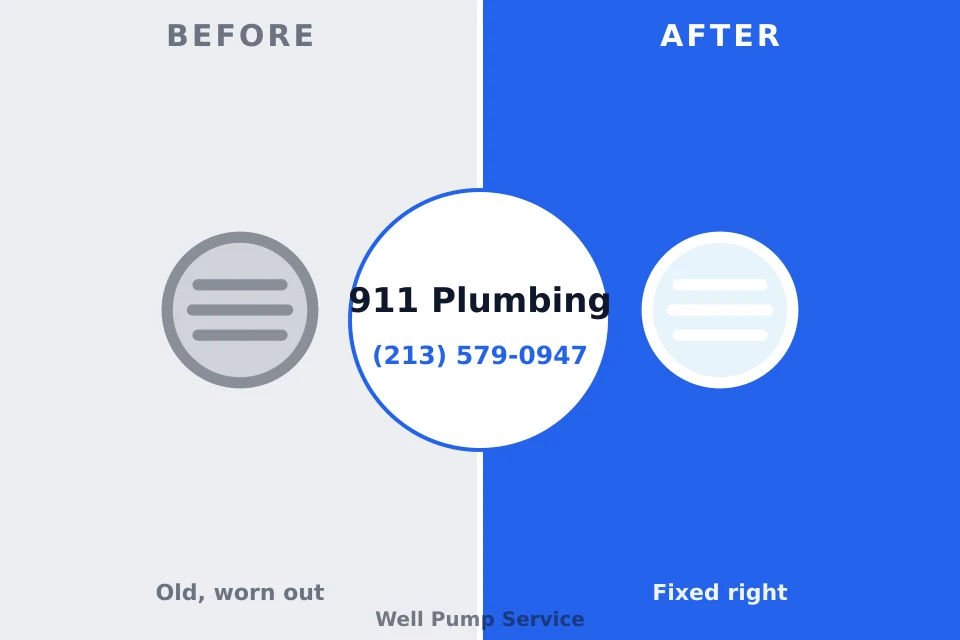 Before and after: plumbing repair Gower, MO